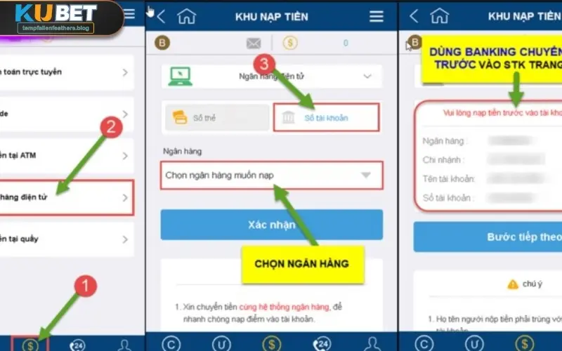 Xác thực tài khoản chính chủ trước khi nạp tiền Kubet là yếu tố quan trọng