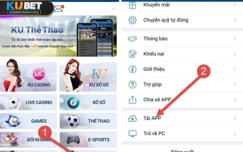 Cách tải Kubet trên thiết bị Android